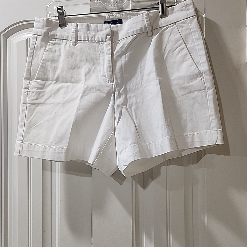 Nautica Women's Crisp White Bermudas